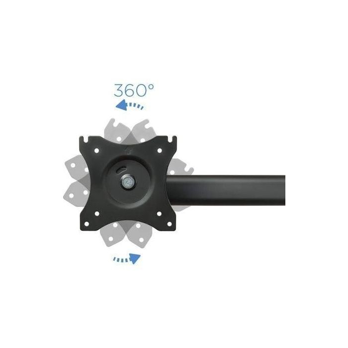 TooQ DB1327TN-B Soporte de Mesa para 3 Monitores 13-27 pulgadas VESA 75/100 8kg por Brazo Giratorio Inclinable Altura Ajustable Negro 2 TooQ DB1327TN-B Soporte de Mesa para 3 Monitores 13-27 pulgadas VESA 75/100 8kg por Brazo Giratorio Inclinable Altura Ajustable Negro 2