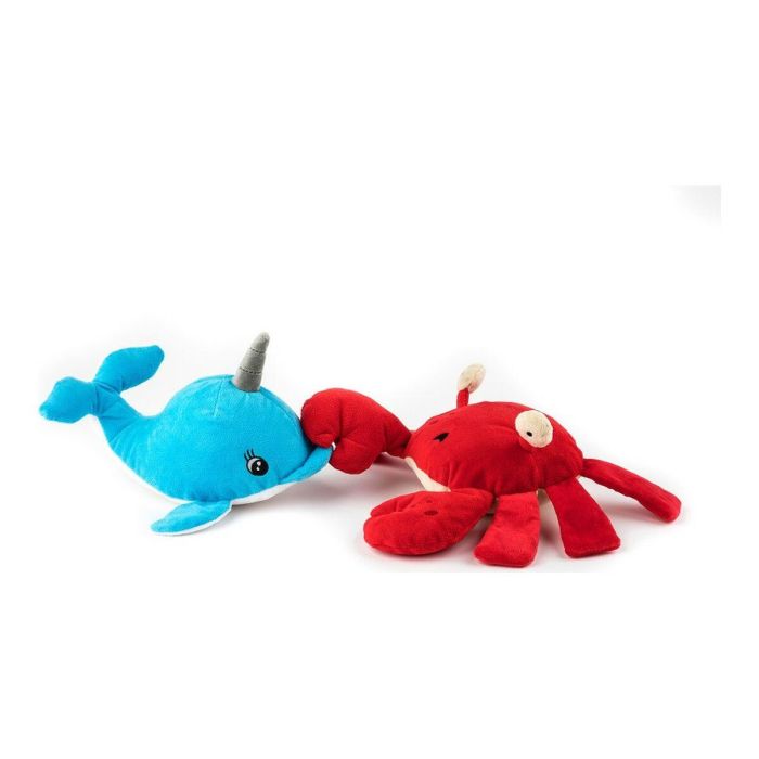 Gloria Peluche para Perro Nuka Narval con Squeaker, Textura Blanda Azul. Juguete Interactivo, Estimulante del Juego y la Curiosidad 1 Gloria Peluche para Perro Nuka Narval con Squeaker, Textura Blanda Azul. Juguete Interactivo, Estimulante del Juego y la Curiosidad 1