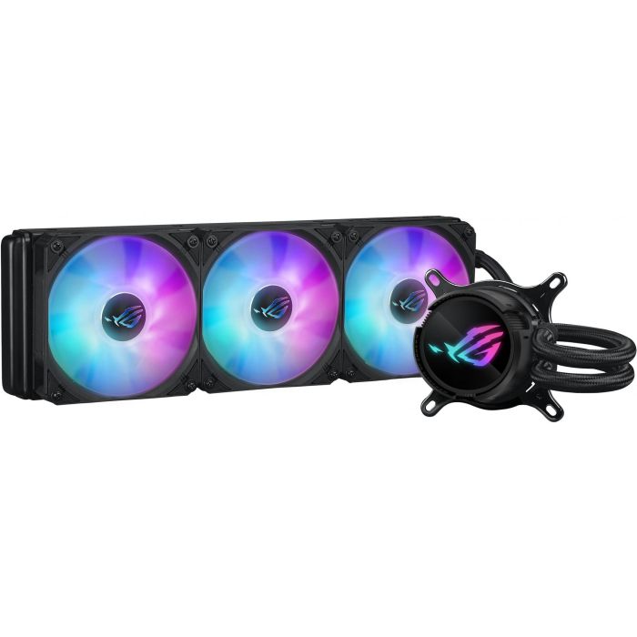ASUS ROG Strix LC III 360 ARGB Refrigeración Líquida Negra para Procesador, 3 Ventiladores ARGB 12cm 3