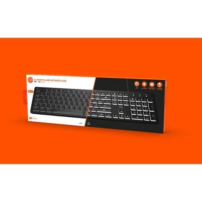 Teclado retroiluminado Mobility Lab ML300566 3 Teclado retroiluminado Mobility Lab ML300566 3
