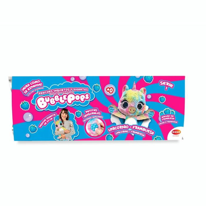 Bizak Bubble Pops - Peluche Expansible con Olor Mágico, 1 Unidad Aleatoria de 12 Modelos Diferentes 1