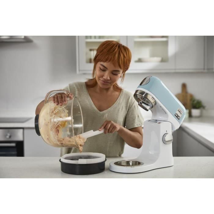 Robot repostero multifunción KENWOOD KMX754PB - Motor profesional 1000W - 2 salidas para accesorios - Bol de cristal de 5L con asa 5 Robot repostero multifunción KENWOOD KMX754PB - Motor profesional 1000W - 2 salidas para accesorios - Bol de cristal de 5L con asa 5