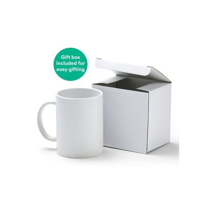 Taza Personalizable para Plotter de corte Cricut Ceramic Blanco Cerámica (2 Unidades) 2