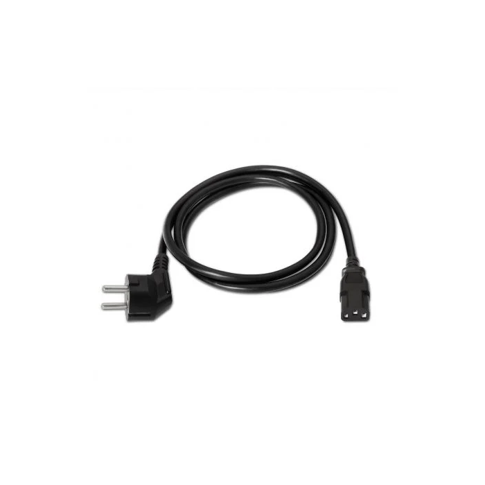 AISENS - CABLE ALIMENTACIoN CPU, CEE7/M-C13/H, NEGRO, 3.0M 1