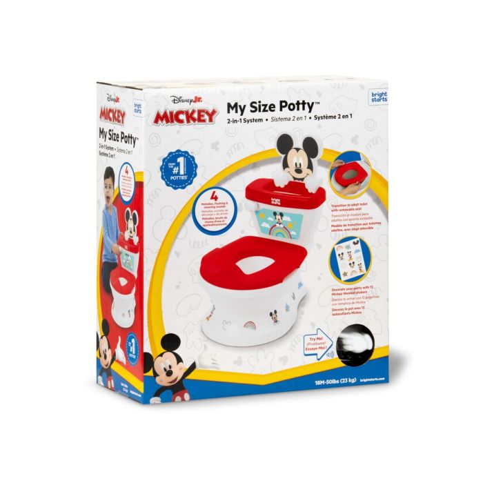 Orinal Bright Starts Rojo Mickey Mouse 1 Orinal Bright Starts Rojo Mickey Mouse 1