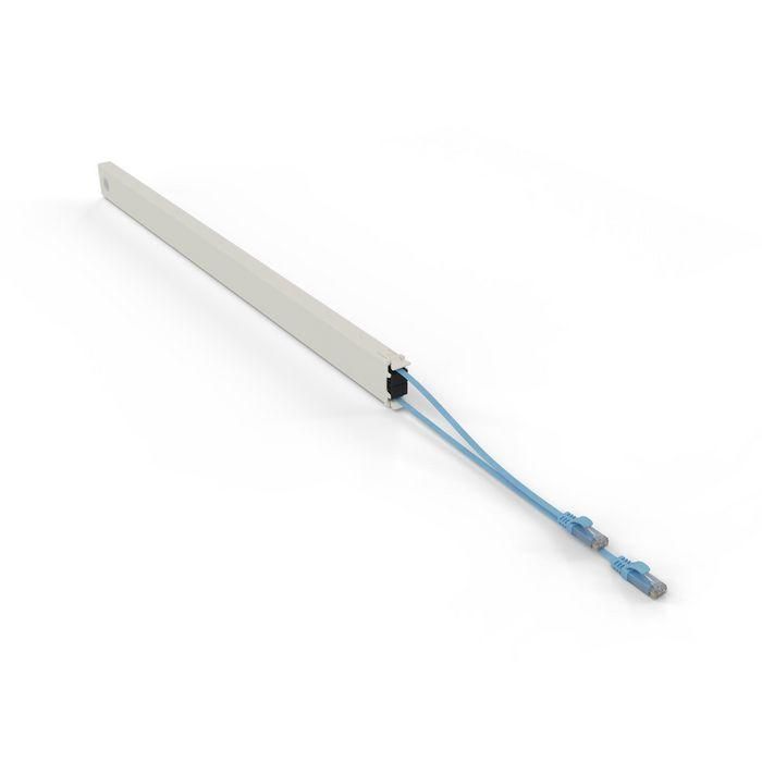 PATCHBOX patchbox.one Cassette de Cable de Red Modular UTP Cat.6a 46RU Azul Compatible PoE++ ISO 1