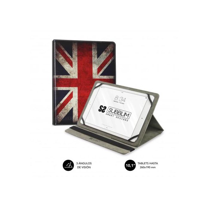 SUBBLIM funda de tablet TRENDY CASE ENGLAND 10.1" 0 SUBBLIM funda de tablet TRENDY CASE ENGLAND 10.1" 0