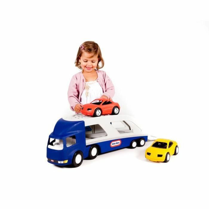 Little Tikes Portacoches Gigante para Niños +3 Años - Incluye 2 Coches Deportivos de Plástico Resistente con Rampa 1