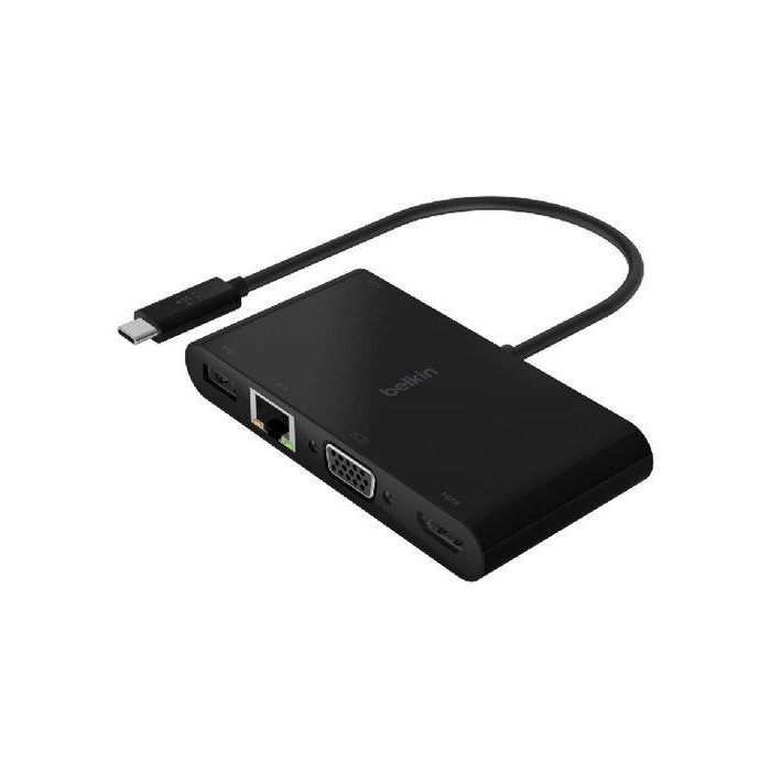 Hub USB Belkin AVC004BTBK Negro