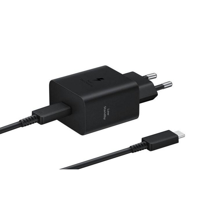 Samsung EP-T4511 Cargador de Pared Universal USB-C Carga Rápida 45W Power Delivery 3.0 Negro con Cable 1.8m 3