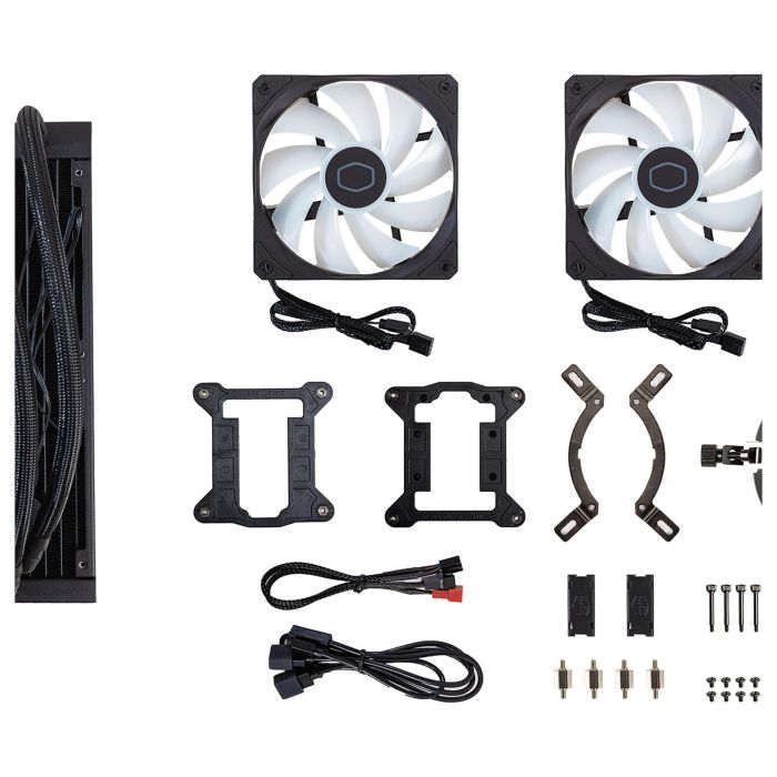 Cooler Master MasterLiquid 240L Core ARGB Kit Refrigeración Líquida con Iluminación ARGB para Procesador