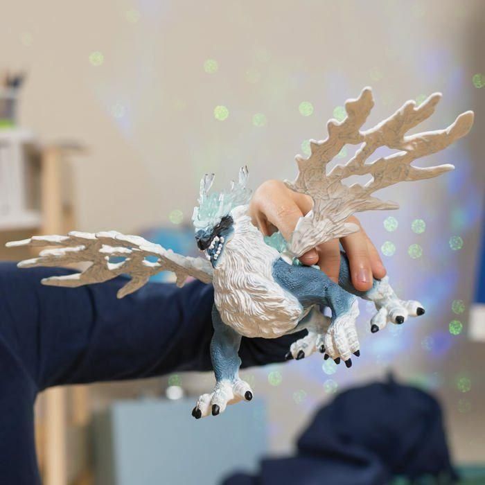Estatuilla - SCHLEICH - Dragón de Hielo - Criaturas Eldrador - Para niños a partir de 7 años 2 Estatuilla - SCHLEICH - Dragón de Hielo - Criaturas Eldrador - Para niños a partir de 7 años 2