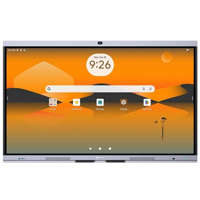217,0 cm/85,6" (3840×2160) AG Neovo IFP8604P 16:9 IPS 5 ms 400cd/m² 4K Touchscreen Android HDMI USB-C WLAN OPS Silver 0 217,0 cm/85,6" (3840×2160) AG Neovo IFP8604P 16:9 IPS 5 ms 400cd/m² 4K Touchscreen Android HDMI USB-C WLAN OPS Silver 0