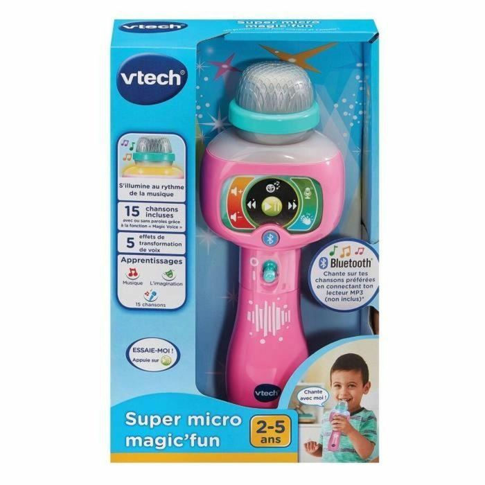 Micrófono Karaoke Vtech SUPER MICRO MAGIC'FUN 1