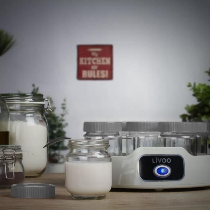 Yogurtera Livoo DOP180G 20 W 2 Yogurtera Livoo DOP180G 20 W 2