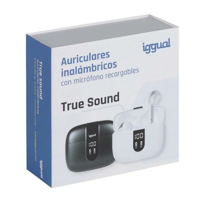 Auriculares in Ear Bluetooth iggual IGG319352 1