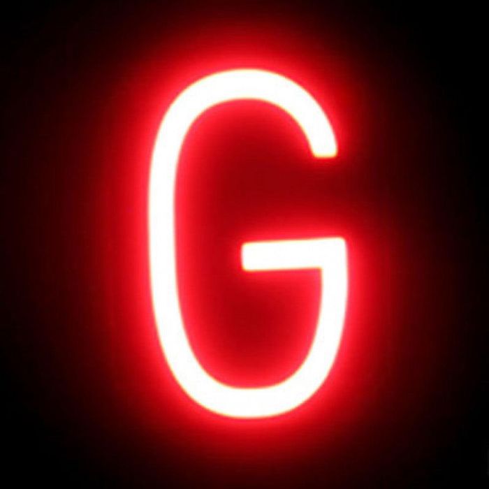 Letra LED Neon G Ancho 100Mm Alto 161Mm Fondo 38Mm - - 1