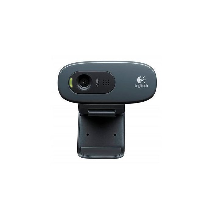 Logitech Webcam C270 Hd Con Micrófono 3Mp Negro