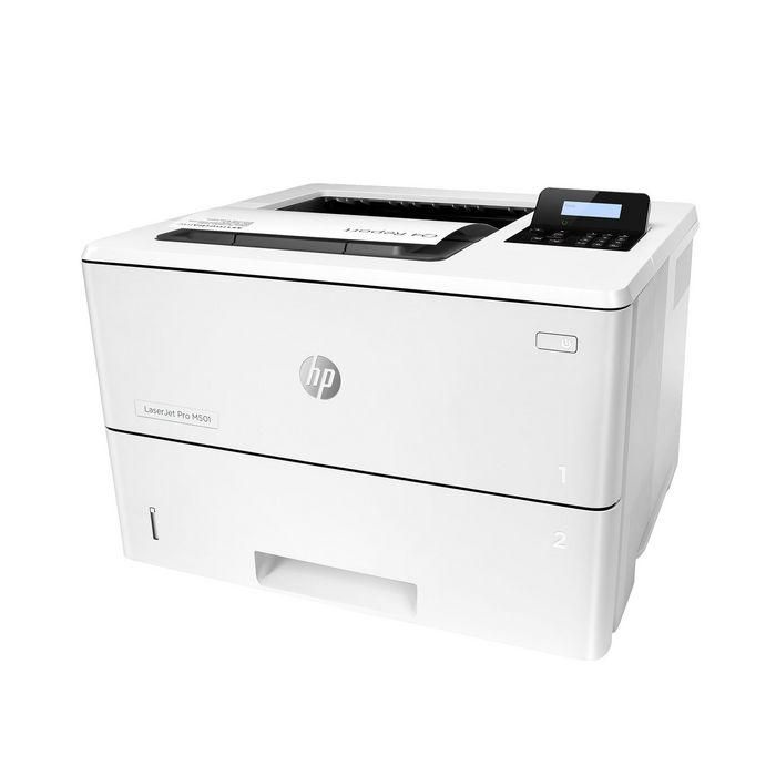 HP M501dn Impresora Láser Monocromo LaserJet Pro con JetIntelligence - Alta Velocidad, Seguridad y Eficiencia Energética para Oficina 5