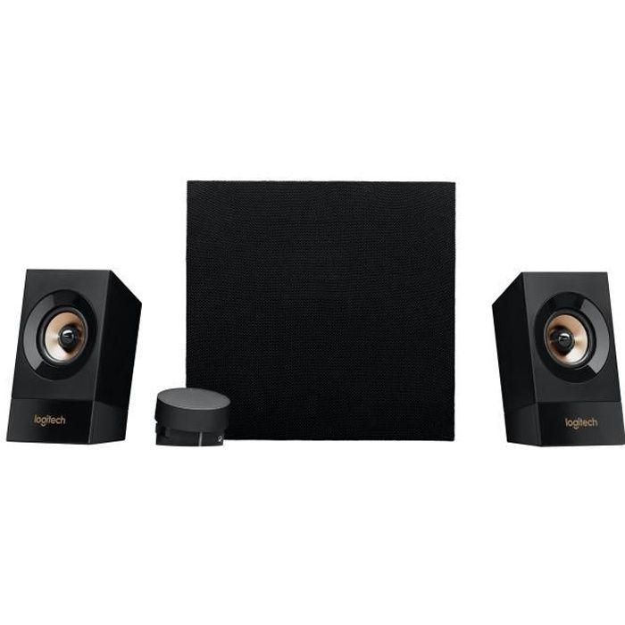 Logitech Z533 Altavoces 2.1 con Subwoofer, 60W, Compatible con Múltiples Dispositivos