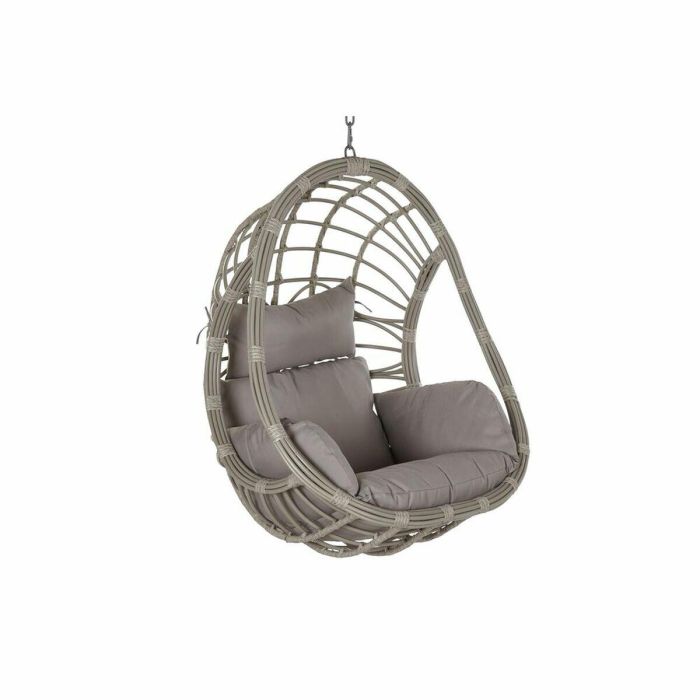 Sillon Colgante Terraza Y Jardin DKD Home Decor Gris 70 x 110 x 90 cm