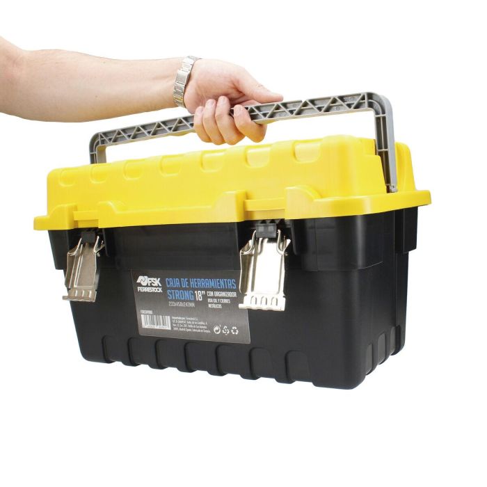 Caja de Herramientas Ferrestock 18" 45,8 x 23,3 x 24,7 cm 5 Caja de Herramientas Ferrestock 18" 45,8 x 23,3 x 24,7 cm 5