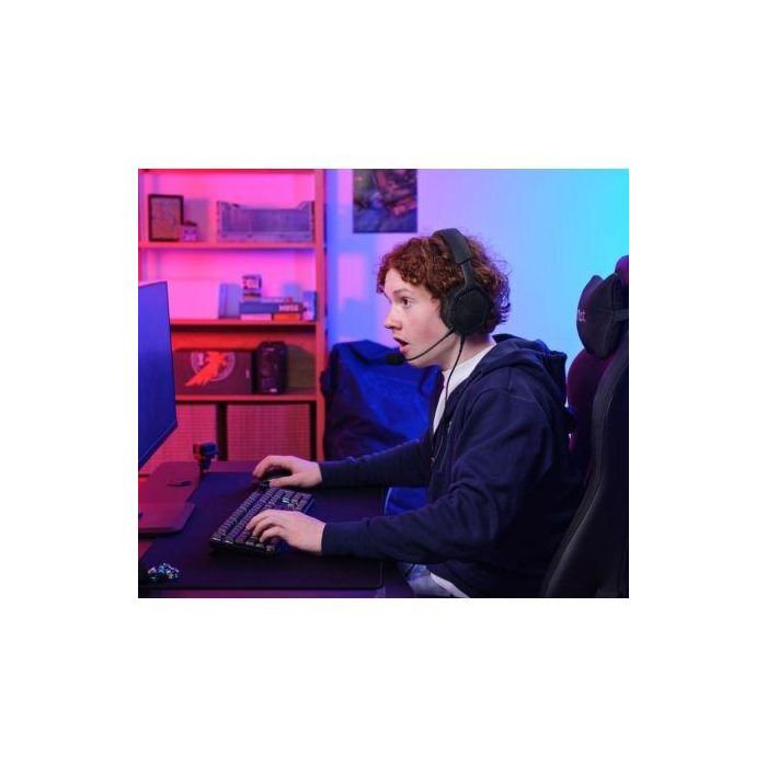 Trust Gaming Auriculares Gaming GXT 492 Carus con Micrófono Jack 3.5 Negros para PC Consolas 3