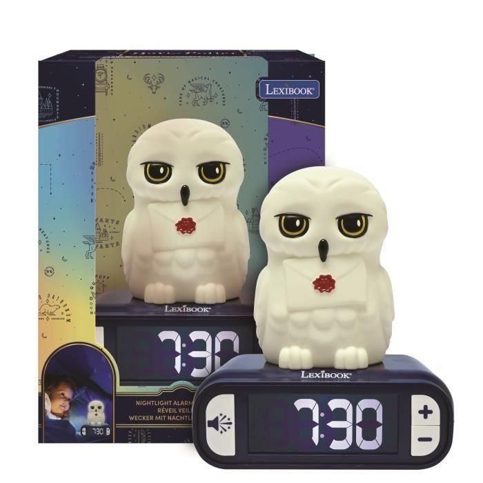 Reloj despertador digital con luz nocturna LEXIBOOK - Hedwig - Luz y sonido 3D - Infantil 1 Reloj despertador digital con luz nocturna LEXIBOOK - Hedwig - Luz y sonido 3D - Infantil 1