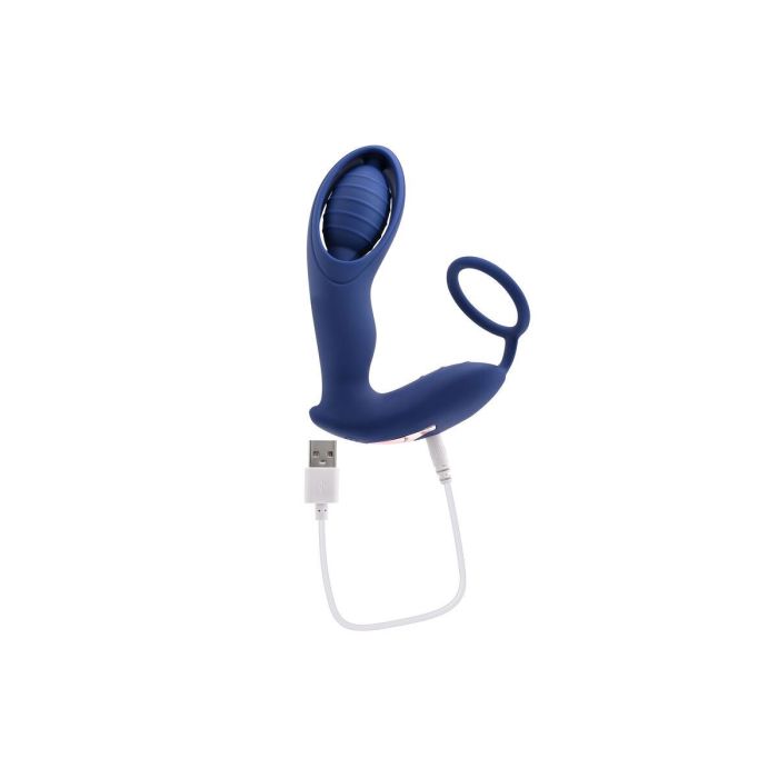 Plug Anal Zero Tolerance Zero Tolerance Azul (12,9 cm) 6