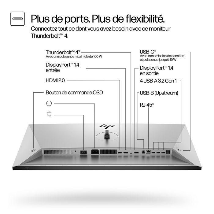 HP 732pk Monitor profesional Series 7 Pro 31.5 pulgadas 4K UHD Thunderbolt 4 IPS Black Alta Precisión para Diseño y Creación 7 HP 732pk Monitor profesional Series 7 Pro 31.5 pulgadas 4K UHD Thunderbolt 4 IPS Black Alta Precisión para Diseño y Creación 7