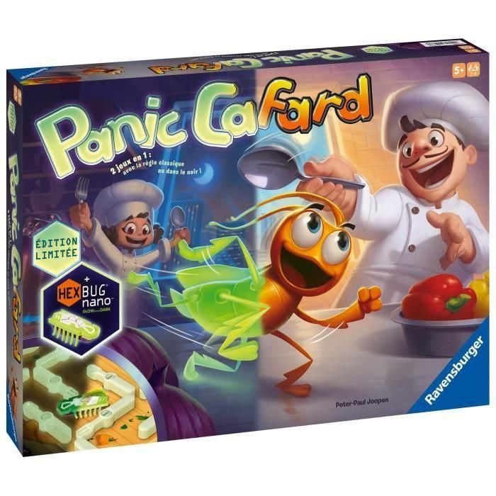 Pánico De Cucarachas Fosforescentes, Divertido Juego De Velocidad, Edición 10º Aniversario, Niños y Padres, 5 años, 20973, Ravensburger 2