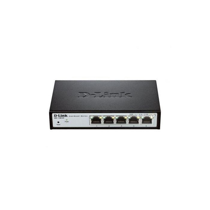 Switch D-Link DGS-1100-05 5 Puertos/ RJ-45 10/100/1000 0 Switch D-Link DGS-1100-05 5 Puertos/ RJ-45 10/100/1000 0