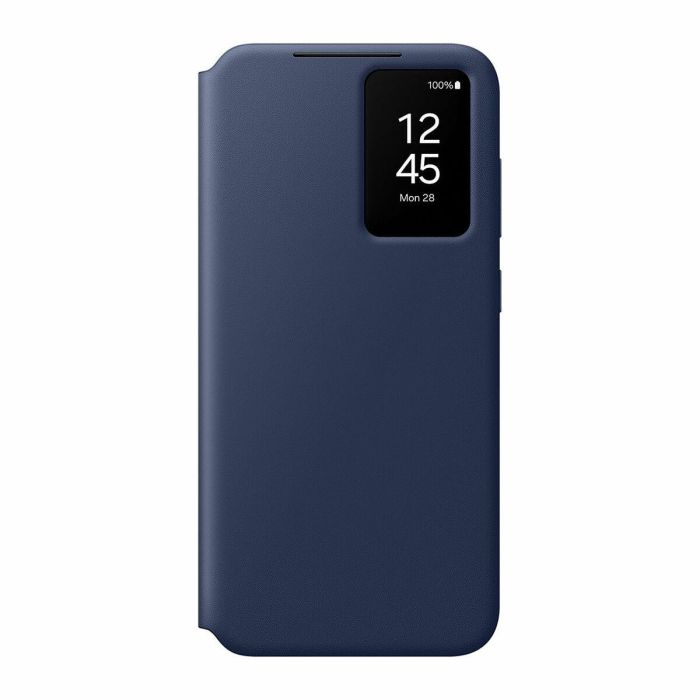 Samsung SAM1728654561786 Funda Smart View para Galaxy S24 FE con tarjetero, color azul 16 Samsung SAM1728654561786 Funda Smart View para Galaxy S24 FE con tarjetero, color azul 16
