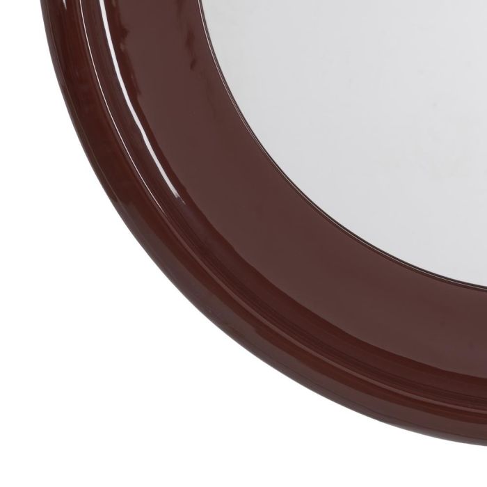 Espejo Lacado Granate Dm Decoración 90 X 5 X 90 cm