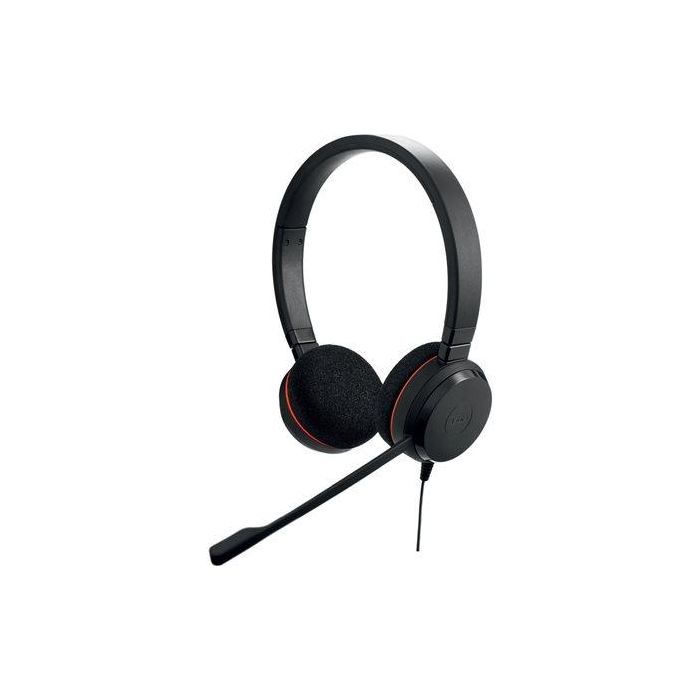 Jabra Evolve 20 UC Duo USB Auriculares Diadema para Oficina/Centro de Llamadas con Conexión USB 1 Jabra Evolve 20 UC Duo USB Auriculares Diadema para Oficina/Centro de Llamadas con Conexión USB 1