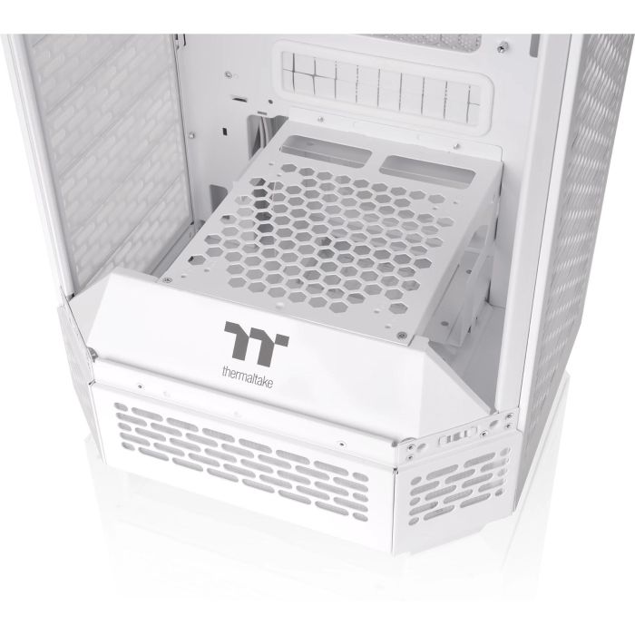 Thermaltake The Tower 250 Snow Mini Torre PC Blanco con Pantalla LCD 3.9 Pulgadas y Soporte para Discos 2.5/3.5" 4 Thermaltake The Tower 250 Snow Mini Torre PC Blanco con Pantalla LCD 3.9 Pulgadas y Soporte para Discos 2.5/3.5" 4
