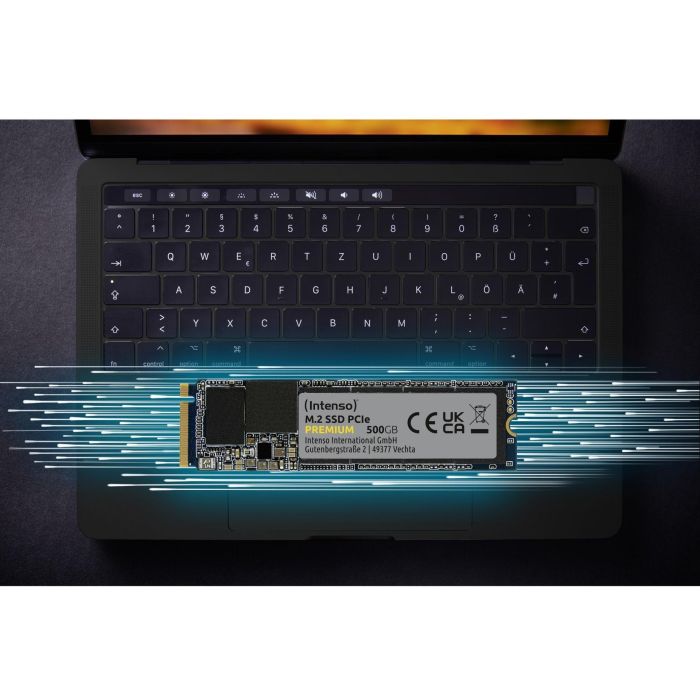 Intenso 3835470 unidad de estado sólido 2 TB M.2 NVMe PCIe 3.0 3D NAND, 2100 MB/s lectura, 1700 MB/s escritura para PC 2