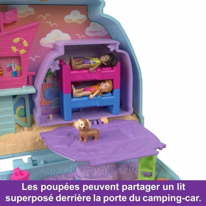 Caja para Cachorros En La Playa - Polly Pocket - Hrd36 - Caja Compacta para Muñecas Polly Pocket Mini 3