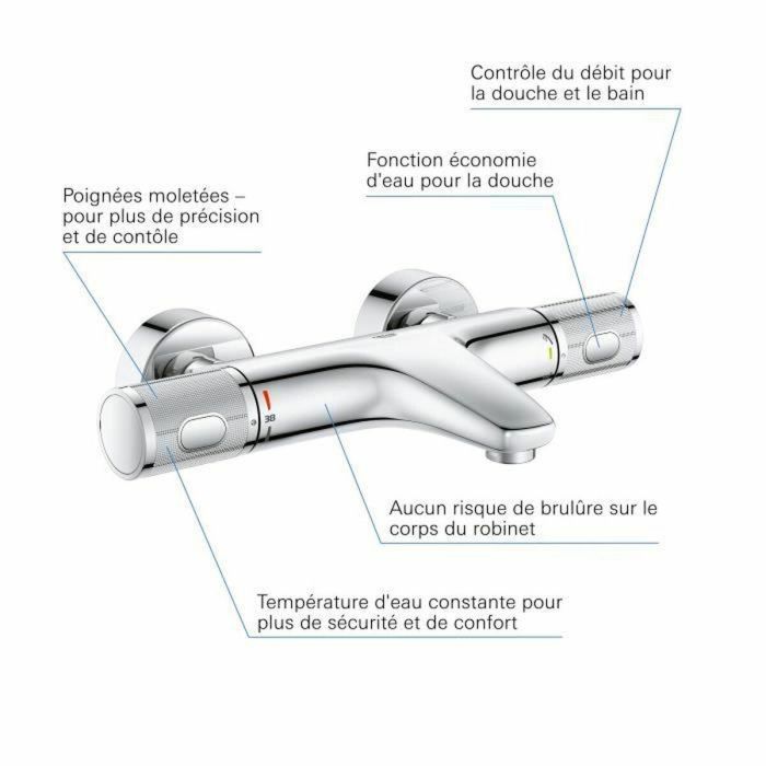 Grifo Grohe 34788000 Metal 1 Grifo Grohe 34788000 Metal 1