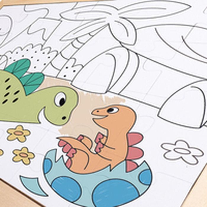 Hape Puzle de Dinosaurios | Juego Educativo para Niños 3+ Años 9 Hape Puzle de Dinosaurios | Juego Educativo para Niños 3+ Años 9