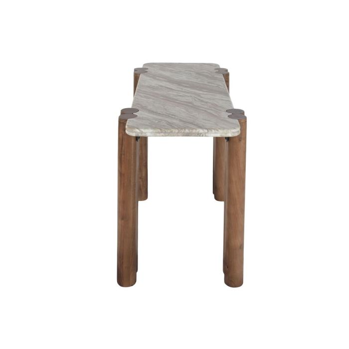 DKD Home Decor Consola Moderna Toronto Marble de Mármol y Madera de Mango 120 x 45 x 75 cm 9