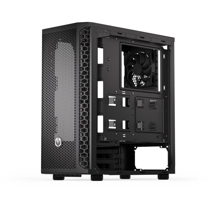 ENDORFY Signum 300 Solid Black Torre PC – Caja ATX, micro ATX, Mini-ITX, Color Negro, Filtro Anti-Polvo, USB 2.0 4