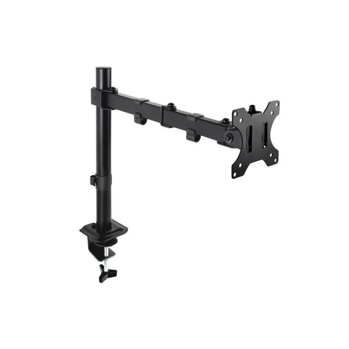 TooQ Soporte de Mesa para Monitor DB1801TN-B Giratorio Inclinable para Pantallas de 17 a 32 Pulgadas hasta 8kg Negro