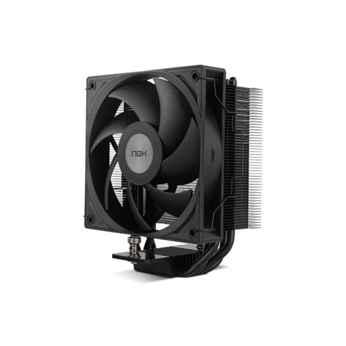 NOX Hummer R-400 Refrigerador de Aire con Ventilador de 12 cm, Color Negro