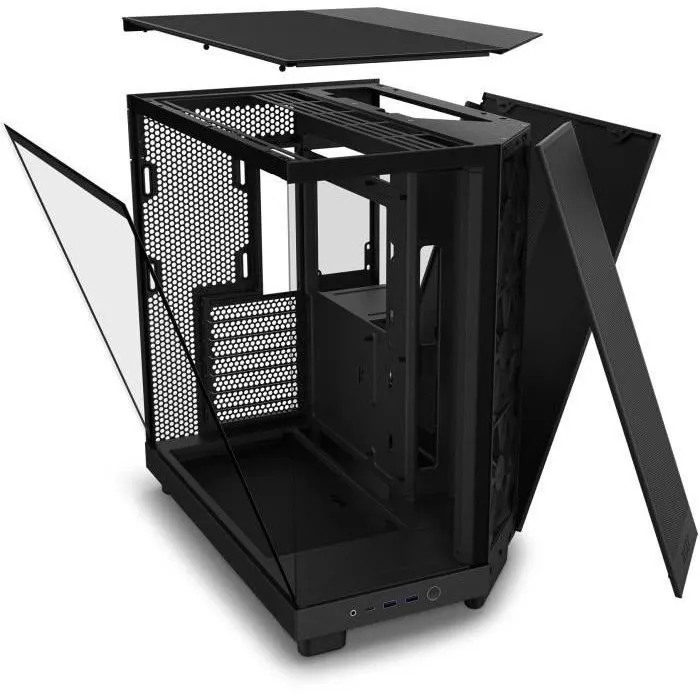 NZXT CC-H61FB-01 H6 Air Flow Midi Tower Negro Caja de PC 3 NZXT CC-H61FB-01 H6 Air Flow Midi Tower Negro Caja de PC 3