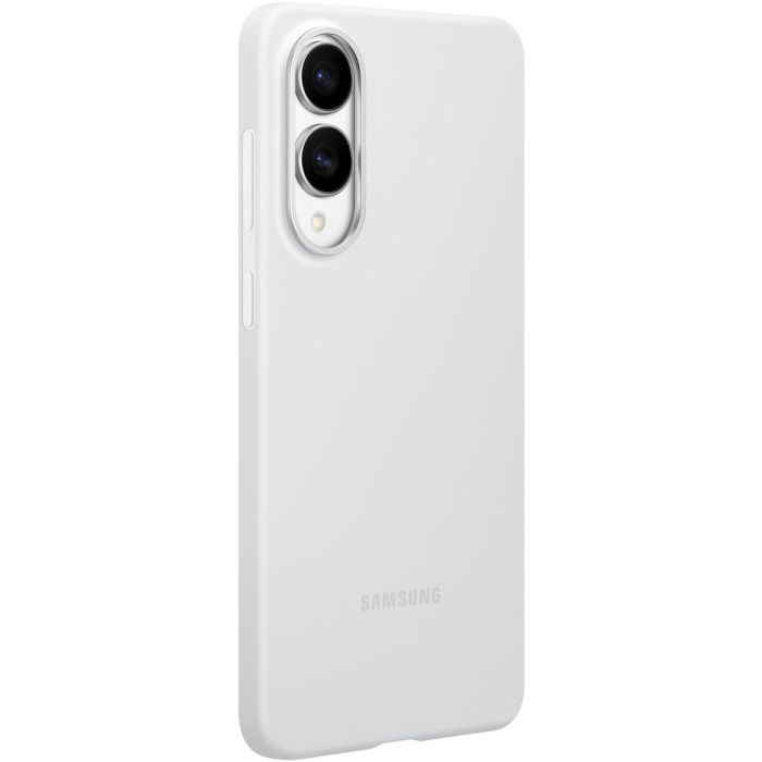 Samsung Funda de Silicona para Galaxy S25 Edge - Gris Claro 2 Samsung Funda de Silicona para Galaxy S25 Edge - Gris Claro 2