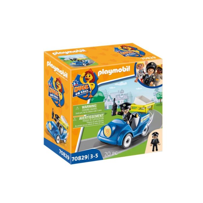Playset Playmobil Duck on Call 70829 Mini Coche de Policía (20 pcs) 1 Playset Playmobil Duck on Call 70829 Mini Coche de Policía (20 pcs) 1