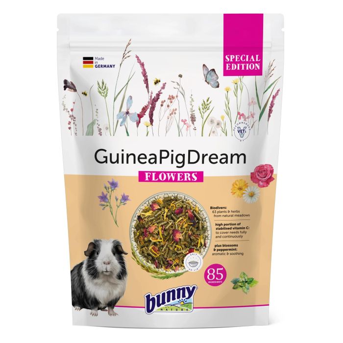 Bunny Nature Alimento Sueño Cobaya Ed. Especial Flores 1,5 kg