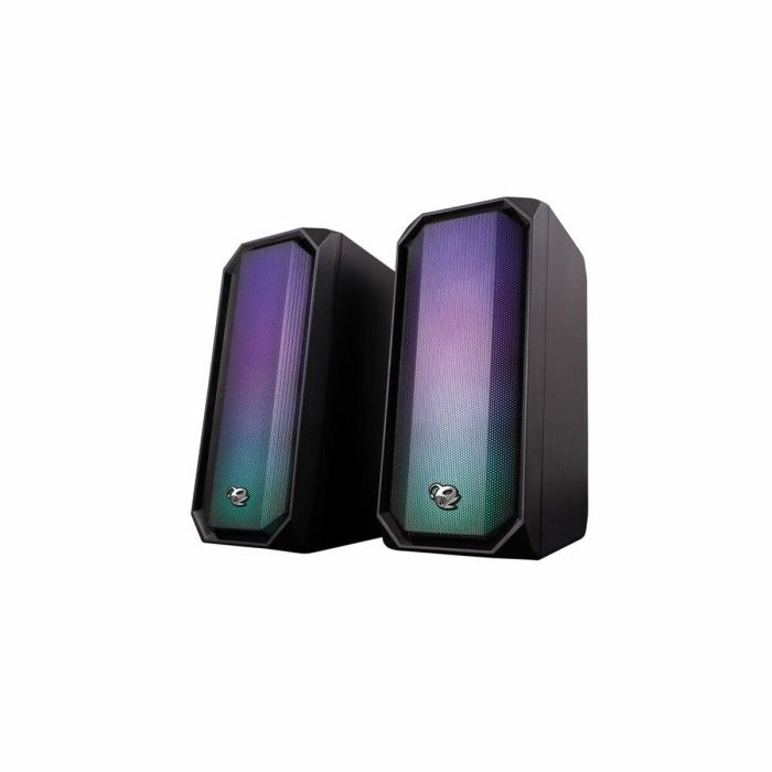 Altavoces Gaming CoolBox DG-ALB-R205 Negro 3 W 6 W 4 W Altavoces Gaming CoolBox DG-ALB-R205 Negro 3 W 6 W 4 W