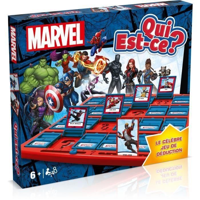 Quién es ? - Edición de movimientos ganadores de Marvel - juegos de mesa 1